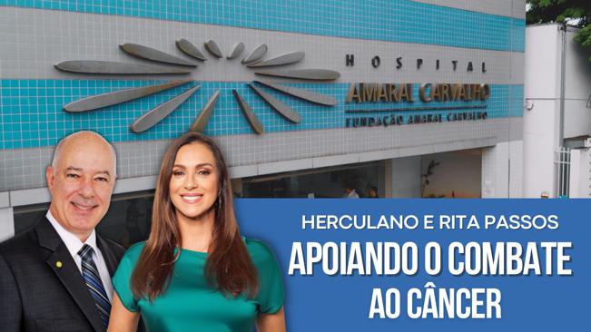 herculano-e-rita-passos-apoiando-o-combate-ao-cancer - Acao Comunicativa